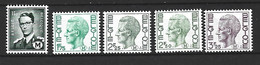 Timbre Belgique Militaire  En Neuf ** N 1/5 - Military (M Stamps)