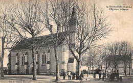 Ingrandes-de-Touraine:       37       Place De L'église  Et La Mairie      (voir Scan) - L'Île-Bouchard