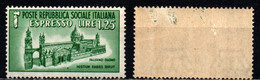 ITALIA RSI - 1944 - DUOMO DI PALERMO - MH - Posta Espresso