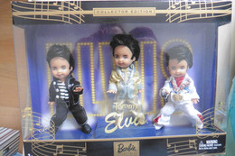 Barbie Collectibles Kelly Trio Tommy As Elvis Presley 2003 Mattel Collector - RARE !!! - Barbie