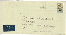 Australia 1996 Albany Exploration $1.05 On Air Mail Letter To Alpaca Association, USA - Cartas & Documentos