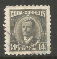 CUBA. 1954. 14c SANCHEZ USED - Used Stamps