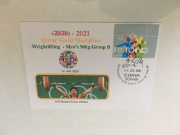 (1A11) 2020 Tokyo Summer Olympic Games - Qatar Gold Medal - 31-07-2021 - Weightlifting - Men's 96kg Group B - Eté 2020 : Tokyo