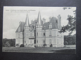 Frankreich AK Um 1910 Chateau Du Coat Caric En Plestin La Marquise De Bizien Du Lezard - Plestin-les-Greves