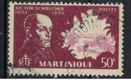 MARTINIQUE          N°  YVERT  202  OBLITERE       ( Ob   3 / 22 ) - Used Stamps