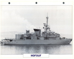 (25 X 19 Cm) (8-9-2021) - T - Photo And Info Sheet On Warship - Saudi Arabia Navy - Hofouf - Bateaux