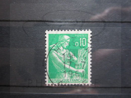 VEND BEAU TIMBRE DE FRANCE N° 1231 , OBLITERATION " HIRSON " !!! - 1957-1959 Moissonneuse