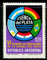 AS7242 Argentina 1974 Five Nations Summit Flag 1V - Timbres