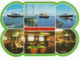 Vlieland - Veerboot M.S. 'Oost Vlieland' - Restaurateur J. Matser - (Nederland/Holland) - Ferry / Fähre - Vlieland