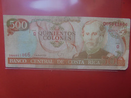 COSTA RICA 500 COLONES 1994 Circuler - Costa Rica