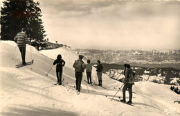 Le Collet D'allevard * Gare Supérieure Du Téléski * Cachet Télé Bar F. BERANGER * Ski Skieurs Sports D'hiver - Allevard