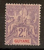 Guyane - Française - (1902)  Signé Calves N° 48 - Other & Unclassified