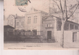 84 / PERNES / LES ECOLES  1909 - Pernes Les Fontaines