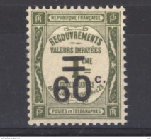 France  -  Taxes  :  Yv  52  * - 1859-1955.. Ungebraucht