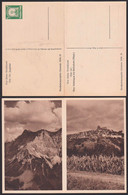 Germany Deutsches Reich PP P254 Kartenpaar Ungebraucht Mit Zugspitze (160), Neu-Leiningen Bei Grünstadt  (142) - Enteros Postales