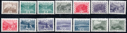 308.AUSTRIA 1932 LANDSCAPES SMALL FORMAT.SC.340-353,MI.530-543.MH. - Ungebraucht