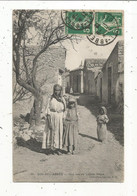Cp , ALGERIE , SIDI BEL ABBES , Une Rue Du Village Négre ,  Voyagée 1912 - Sidi-bel-Abbès