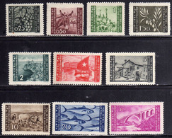 ISTRIA E LITORALE SLOVENO 1946 TIRATURA DI ZAGABRIA ISSUE SERIE COMPLETA COMPLETE SET MNH - Joegoslavische Bez.: Slovenische Kusten