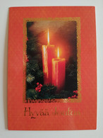 2006..FINLAND ...VINTAGE POSTCARD WITH STAMP.  Happy New Year!!!! - Selv-Adhesive Stamps - Finlande