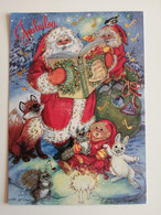 2001..FINLAND ...VINTAGE POSTCARD WITH STAMP.  Happy New Year!!!! - Selv-Adhesive Stamps - Finlande