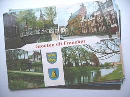 Nederland Holland Pays Bas Franeker Met Wapens - Franeker