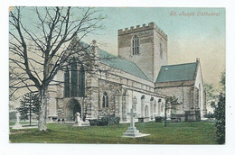 Postcard Wales Denbighshire St.asaph Cathedral  Unused - Denbighshire