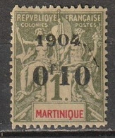 Martinique N° 58 * - Unused Stamps