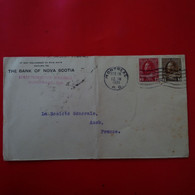 LETTRE MONTREAL THE BANK OF NOVA SCOTIA POUR AUCH - Covers & Documents