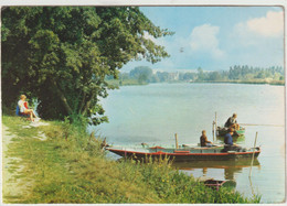 Environs De Joigny  Les Bords De L'Yonne - Pêcheurs  (E.7454) - Flogny La Chapelle