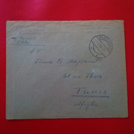 LETTRE WASYLKOWCE POUR TUNIS 1937 - Cartas & Documentos