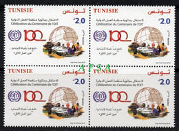 Tunisia 2019 -Centenary Of The International Labour Organization (Block 4) - ILO