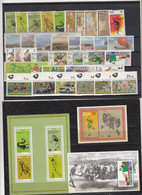 SOUTH AFRICA VARIOUS STAMPS SERIES BLOCKS MNH 1975 .... 1996 - Colecciones & Series