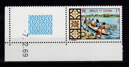 Wallis Et Futuna - YV 174 N** Petit Coin Daté , Luxe , Petit Bateau - Neufs