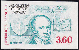 France Non Dentelé N° 2610 3f60 Augustin Cauchy Qualité:** - Sin Clasificación