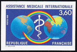 France Non Dentelé N° 2535 3f60 Assistance Médicale Internationale Qualité:** - Ungezähnt