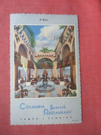 Columbia Spanish Restaurant     Tampa     Florida >  Ref  5142 - Tampa