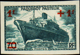 France Non Dentelé N° 502 Paquebot Pasteur Qualité:** - Ungezähnt
