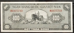 South Vietnam Viet Nam 100 Dong UNC Banknote Note 1955 - Pick # 09 / 02 Photos - Viêt-Nam
