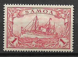 GERMANIA REICH COLONIA SAMOA SERIE ORDINARIA YVERT. 51 MLH VF - Colony: Samoa