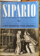 RIVISTA DI TEATRO E CINEMA - SIPARIO 1948 - CONDIZIONI DISCRETE - Cinéma Et Musique