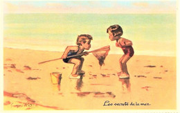 586 - Carte Illustrateur  REDON  (genre G.Bouret)  - éditée Pour Les Colonies De Vacances...- 1939 -   N° 8 - Redon