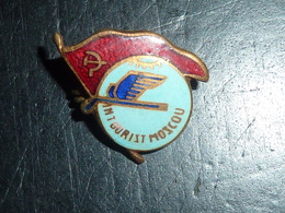 INSIGNE AIR EN EMAIL - INTOURISME MOSCOU - URSS BADGE (B.A) - Armée De L'air