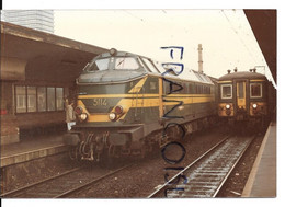 SNCB/ NMBS. La Locomotive 5114 Sur Le Départ à Bruxelles-Nord (?) - Treinen