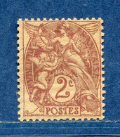 ⭐ France - Variété - YT N° 108 - Couleurs - Pétouilles - Neuf Sans Charnière - 1900 à 1924 ⭐ - Unused Stamps