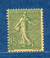 ⭐ France - Variété - YT N° 130 - Couleurs - Pétouilles - Neuf Sans Charnière - 1903 ⭐ - Variedades: 1900-20 Nuevos
