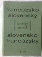 Francüzsko Slovensky - Vreckovy Slovnik - Slovensko Francüzsky - SPN - DR Vladimir Smolak Ondrej Hrcka - Bratislava 1980 - Wörterbücher