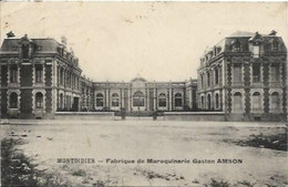 MONTDIDIER, Fabrique De Maroquinerie Gaston AMSON, Magasin à PARIS XIe, Carte 1 - Montdidier