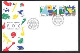 Finland - 1993 Tourism 2v FDC - Cartas & Documentos