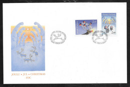 Finland - 1994 Christmas 2v FDC - Briefe U. Dokumente