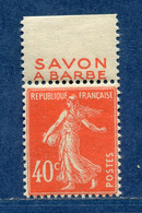 ⭐ France - Variété - YT N° 194 - Couleurs - Pétouilles - Pub Savon à Barbe - Neuf Sans Charnière - 1924 ⭐ - Neufs